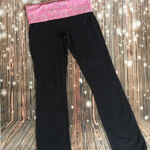 mossimo foldover bootcut yoga pants